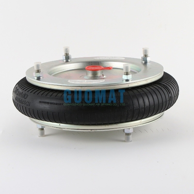 FS412-10 Contitech Air Spring 12''X1 Industrial Air Isolator With Flange Ring