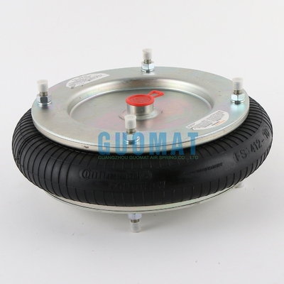FS412-10 Contitech Air Spring 12''X1 Industrial Air Isolator With Flange Ring