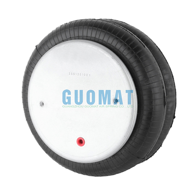 2 Convoluted Rubber Air Spring Contitech FD 330-22 363 2B12-425 Goodyear Steel Air Bags