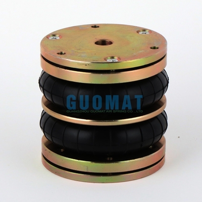 4.5X2 GUOMAT Suspension Air Bellow PM/31042 Norgren Rubber Air Spring With Golden Cover