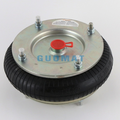FS 210-10 DS G 1/2 Contitech Air Bag Black Convoluted Industrial Air Spring