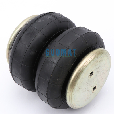 W01-358-6955 Firestone Air Spring Suspension Air Bags Double Convoluted With 3/8-16 Blind Nuts