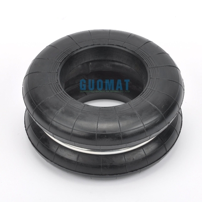 S200-2 Double Convolutedd Air Suspension Spring Samll Rubber Shock Absorption With  Puncing Machine