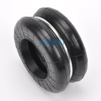 S200-2 Double Convolutedd Air Suspension Spring Samll Rubber Shock Absorption With  Puncing Machine