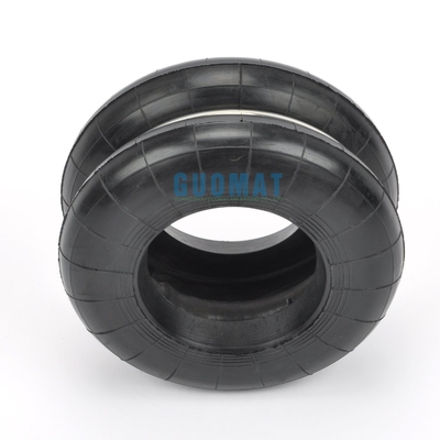 S200-2 Double Convolutedd Air Suspension Spring Samll Rubber Shock Absorption With  Puncing Machine