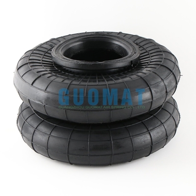 Double Convoluted Air Rubber Bellow 250185H-2 1/2 Air Connection For Excavator