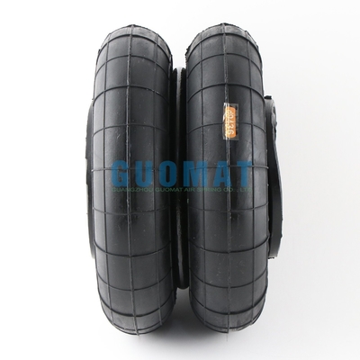 Double Convoluted Air Rubber Bellow 250185H-2 1/2 Air Connection For Excavator