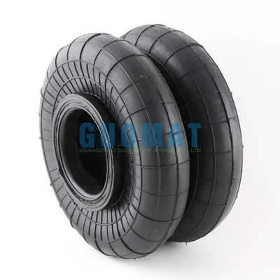 Double Convoluted Air Rubber Bellow 250185H-2 1/2 Air Connection For Excavator
