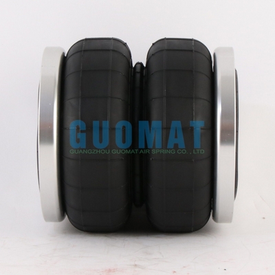 2S70-13F Suspension Air Spring Double Convoluted Air Shocks With Open Flange