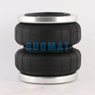 2S70-13F Suspension Air Spring Double Convoluted Air Shocks With Open Flange