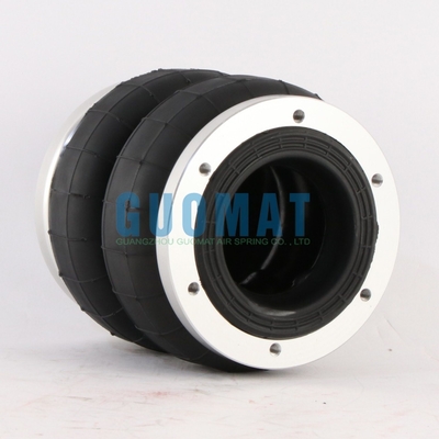 2S70-13F Suspension Air Spring Double Convoluted Air Shocks With Open Flange