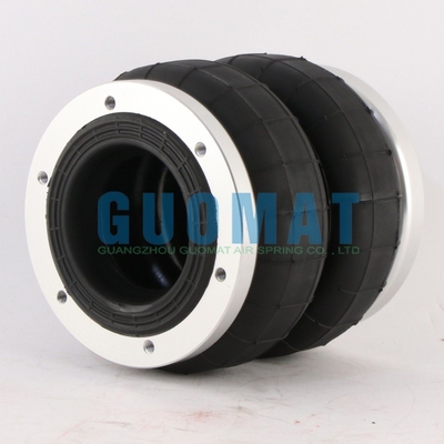 2S70-13F Suspension Air Spring Double Convoluted Air Shocks With Open Flange