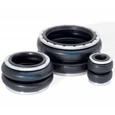 W01-358-7431 Firestone Rubber Air Bellow W013587431 Double Convoluted Type Air Shock