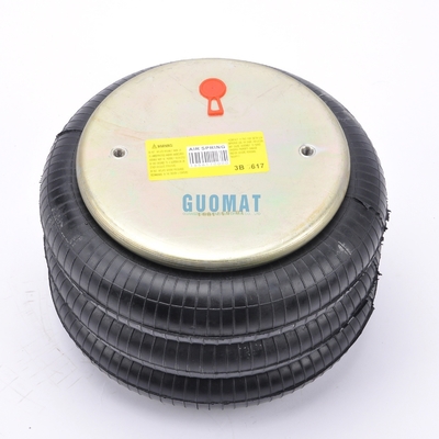 Guomat Air Spring 3B6617 Triple Convoluted Air Spring Rubber Bellow NO. 3B300