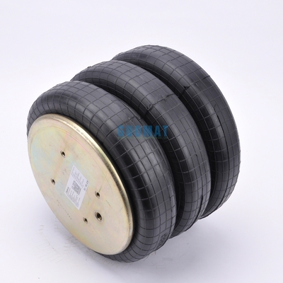 Industrial Air Spring 4xM10 Screw GUOMAT NO. 3B7383-3/8 Bellow No.3B383 Natural Diameter 351mm