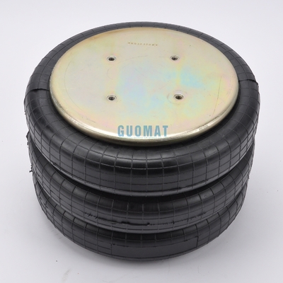 Industrial Air Spring 4xM10 Screw GUOMAT NO. 3B7383-3/8 Bellow No.3B383 Natural Diameter 351mm