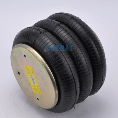 1/4NPT Air Inlet Triple Convoluted Air Rubber M10X1.5 Guomat Air Spring 3B5617