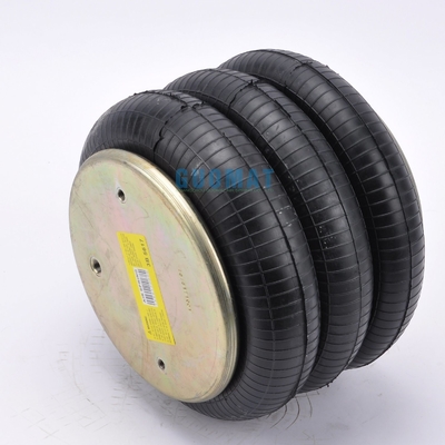 1/4NPT Air Inlet Triple Convoluted Air Rubber M10X1.5 Guomat Air Spring 3B5617