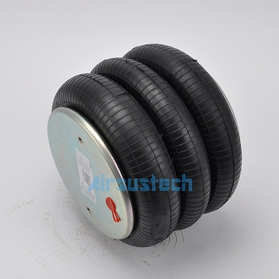 Gas Filled Firestone Air Springs W01-358-8030 Triple Convoluted Rubber Bellow