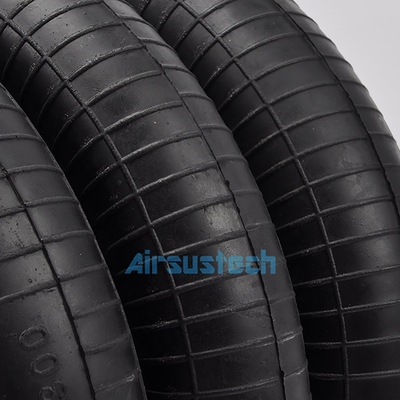 Gas Filled Firestone Air Springs W01-358-8030 Triple Convoluted Rubber Bellow