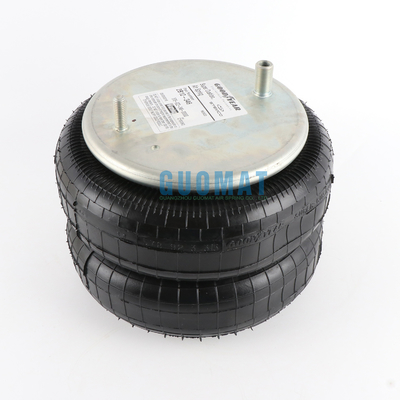 Double Bellow Air Spring Goodyear 2B12-346 for Histeer 10315 1/4NPTF Air Inlet