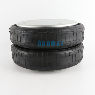 Rubber Bellow 578-92-3-356 Goodyear 2B14-365 Double Convoluted Air Spring