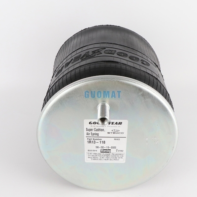1R13-118 Rubber Bellows Goodyear Air Spring 566263039 Fire Stone Air Spring W013589580 / C20127 / W01-358-9262
