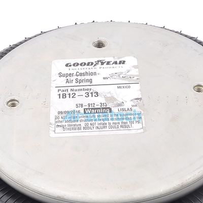 Goodyear 1B12-313 Convoluted Rubber 1/4 UNC Air Spring Ride Suspension 578-91-3-301