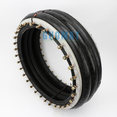 W01-M58-6984 Air Bellow by Firestone Metric Triple Convoluted Flange Air Spring