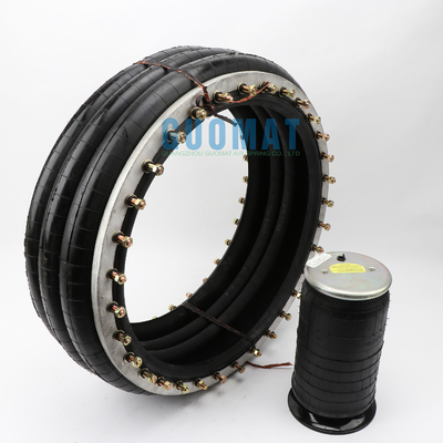 W01-M58-6984 Air Bellow by Firestone Metric Triple Convoluted Flange Air Spring