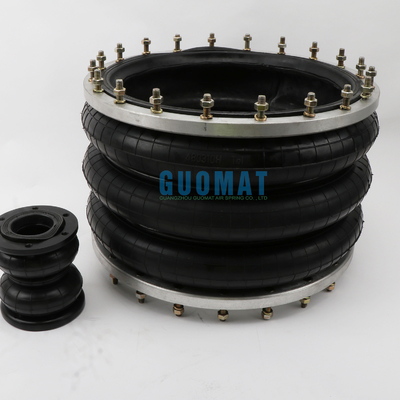 Heavy-Duty Equipment Air Spring 3H480312 with Flange Ring Triple Convoluted