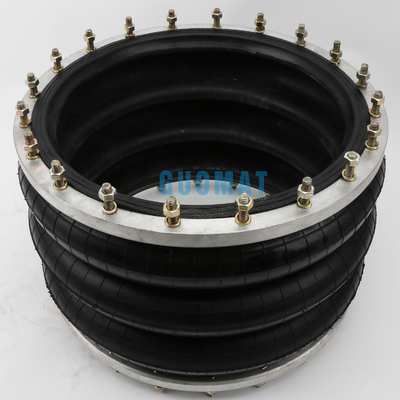 Heavy-Duty Equipment Air Spring 3H480312 with Flange Ring Triple Convoluted