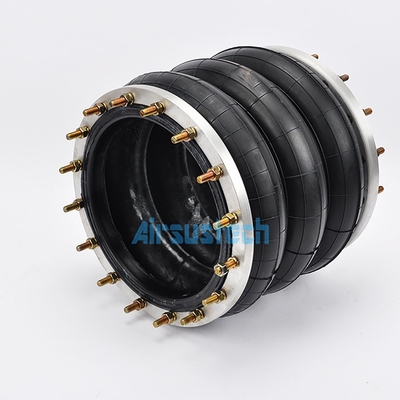 Triple Convoluted Air Spring Actuator 360306H-3 Industrial Rubber Shocks