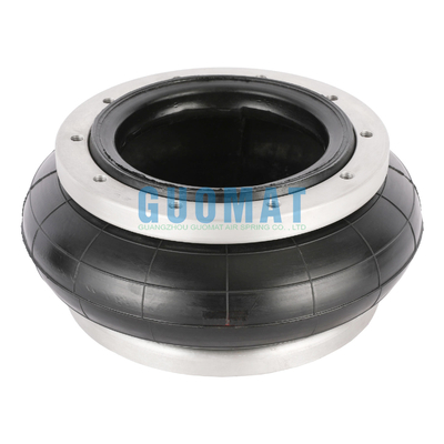 Original Guomat 1H320124 Single Convoluted Piston Air Spring With Flange Connection