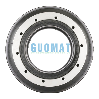 Original Guomat 1H320124 Single Convoluted Piston Air Spring With Flange Connection