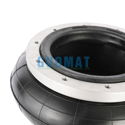 Original Guomat 1H320124 Single Convoluted Piston Air Spring With Flange Connection