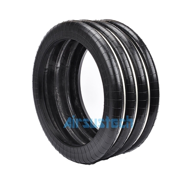 F-500-4 AIRSUSTECH Air Spring Cross Yokohama S-500-4 Rubber Quadruple Bag