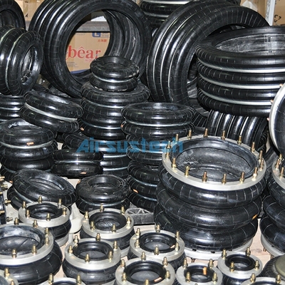 F-500-4 AIRSUSTECH Air Spring Cross Yokohama S-500-4 Rubber Quadruple Bag