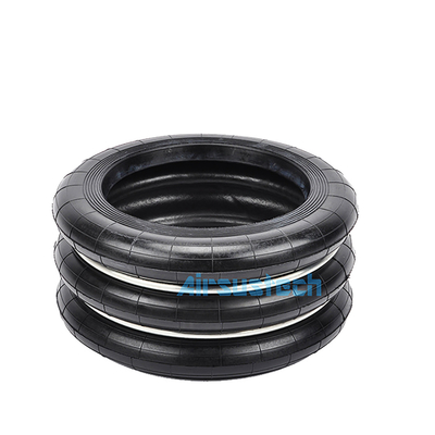 Triple Convoluted Type Rubber Bellow Yokohama S-300-3R Air Spring Design H. 152MM