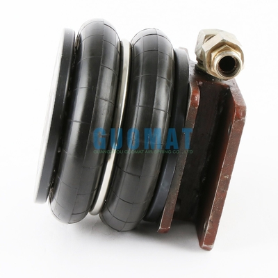 YOKOHAMA Cover Plate Air Spring S-160-2R Double Convoluted Rubber Bellow with Hoop