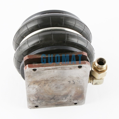 YOKOHAMA Cover Plate Air Spring S-160-2R Double Convoluted Rubber Bellow with Hoop