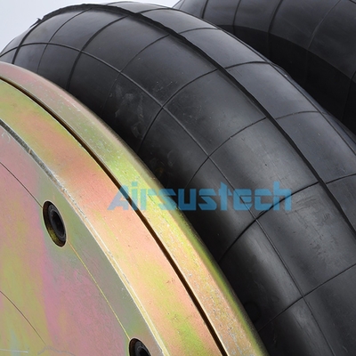 LHF320/240-2 Flange Spring Shocks 2 Convolutions Industrial Air Bag For Roller Friction Brake