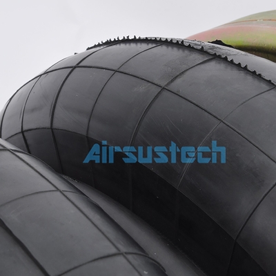 LHF320/240-2 Flange Spring Shocks 2 Convolutions Industrial Air Bag For Roller Friction Brake