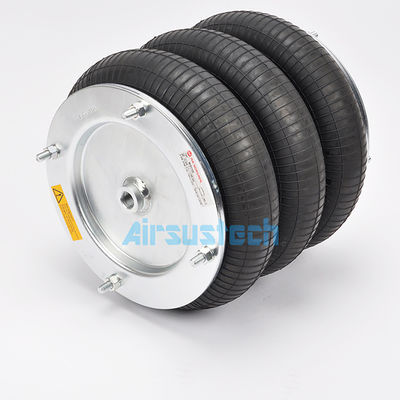ContiTech FT412-32 DS Air Spring Replacement Triple Convoluted Rubber Air Bellow Heavy Duty Suspension