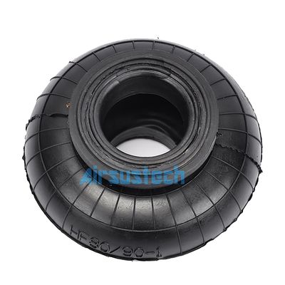 Rubber Air Spring HF80/90-1 Single Convoluted Type Air Bellows For Vibration Test Systems