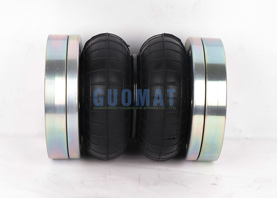 166mm Height Rubber Air Spring M10 Double Convoluted Air Balloon For Rotary Shaft Actuators