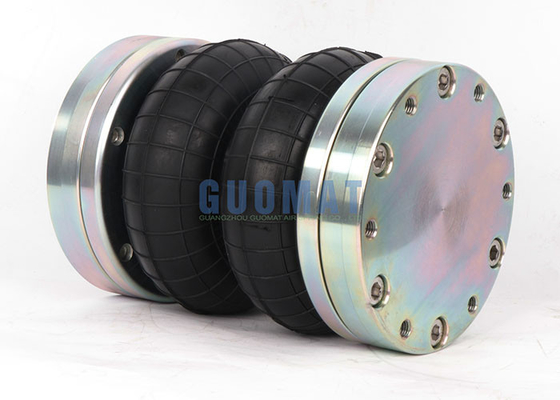 166mm Height Rubber Air Spring M10 Double Convoluted Air Balloon For Rotary Shaft Actuators
