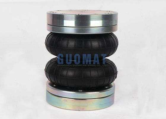 166mm Height Rubber Air Spring M10 Double Convoluted Air Balloon For Rotary Shaft Actuators