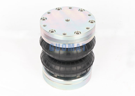 166mm Height Rubber Air Spring M10 Double Convoluted Air Balloon For Rotary Shaft Actuators