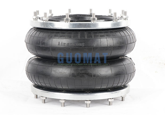 255mm Height Flange Air Spring 380mm Rubber Air Bellows For Heavy Industrial Equipment